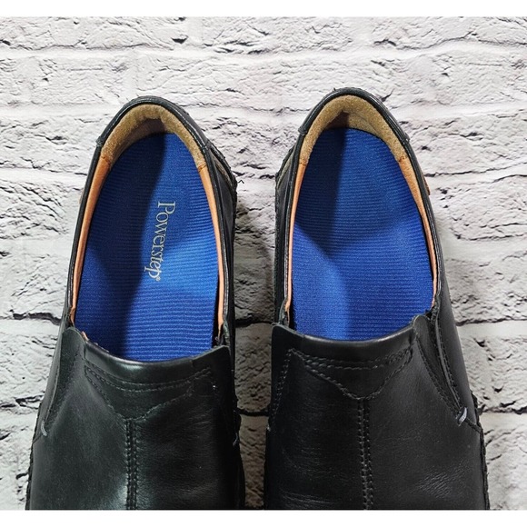 Pikolinos San Telmo Slip On Shoes Loafer Black Leather MENS  display picture 1